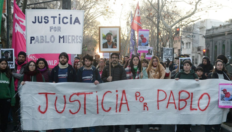 A un año del crimen de Pablo Mieres, convocan a una marcha para exigir justicia en La Plata