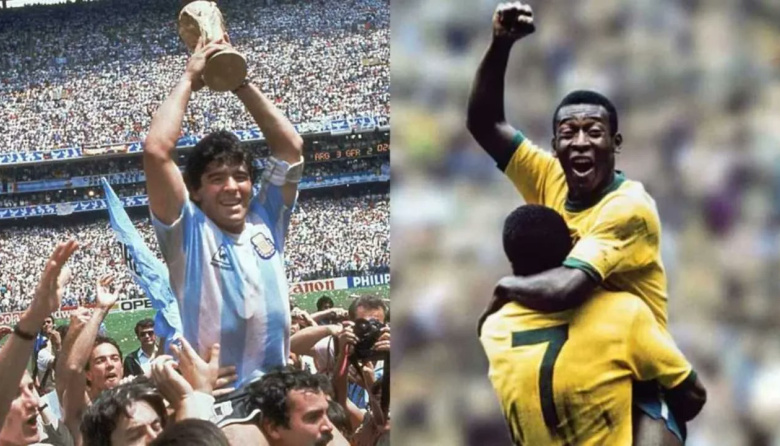 FIFA prepara un homenaje a Maradona y Pelé en el Azteca: cuándo será