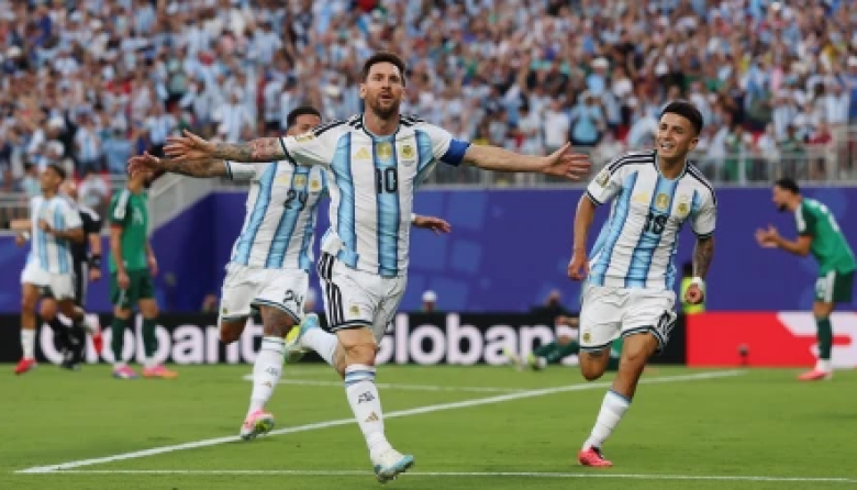 Con tres goles de Messi, Argentina goleó a Argelia en el debut del Mundial 2026