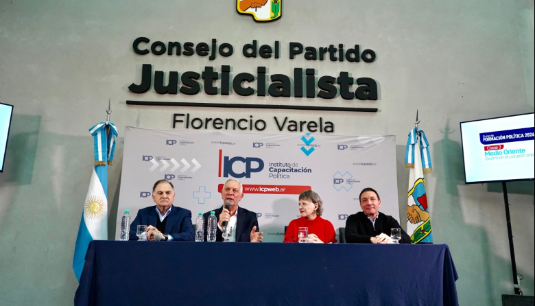Alak, Pereyra y Watson encabezaron una jornada de formación política en Florencio Varela