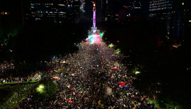 Miles de mexicanos celebraron la clasificación en el Mundial 2026