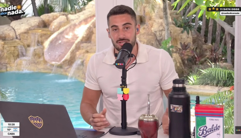 Nicolás Occhiato habló tras el escándalo con Florencia Peña por el padre de Messi