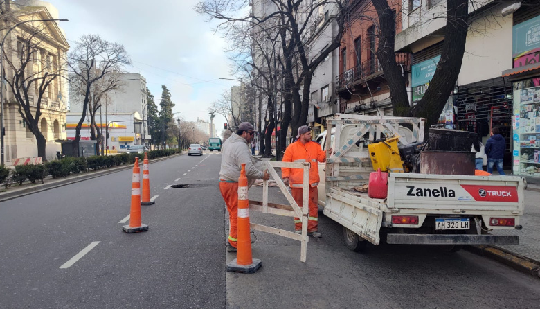 La Plata: advierten por un corte parcial en 7 entre 45 y 46