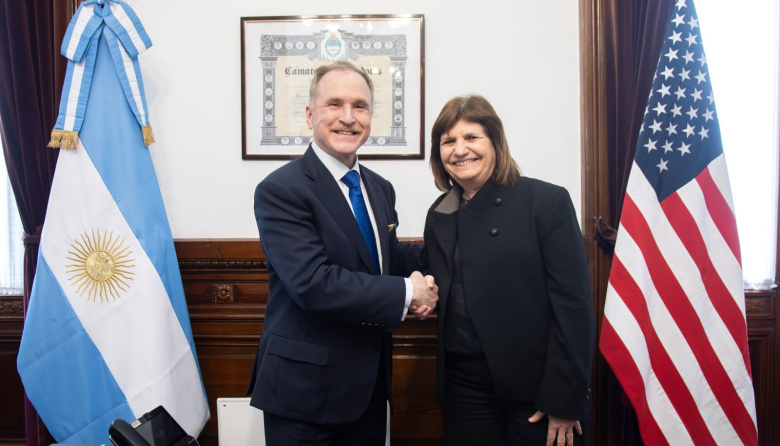 Bullrich se tensa con el Senado: “Es ridículo pensar que un extranjero se va a llevar parte de la Argentina"