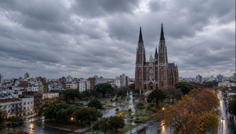 La Plata arranca el lunes con frío y nubes: lo que cambia a la noche