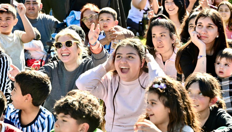 El Hipódromo de La Plata se llenó de familias para festejar el Día de la Niñez