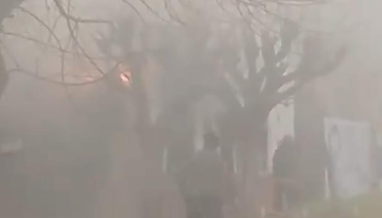 Tolosa: un incendio en una casa puso en alerta a todo el barrio