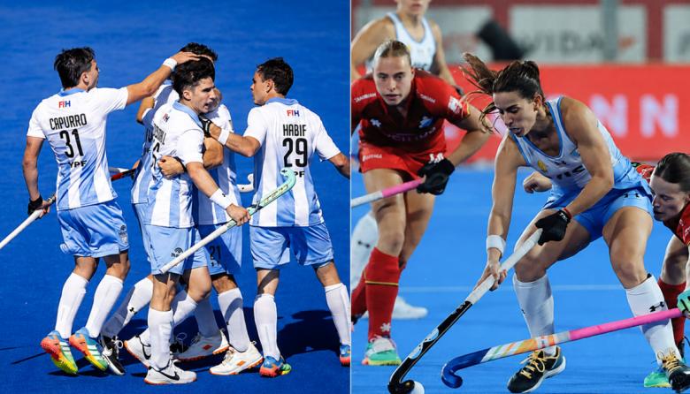 Las Leonas y Los Leones, entre los cuatro mejores del Mundial de Hockey 2026