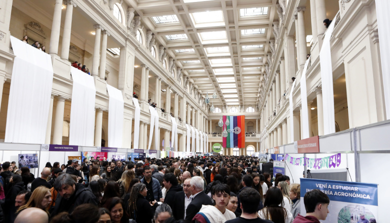 Expo Universidad: miles de estudiantes ya recorren la muestra para conocer las carreras de la UNLP