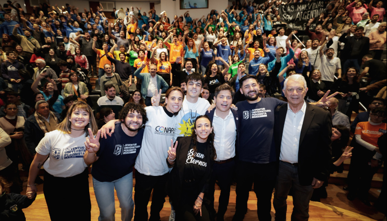 Kicillof y Alak acompañaron la renovación de autoridades de la JUP La Plata