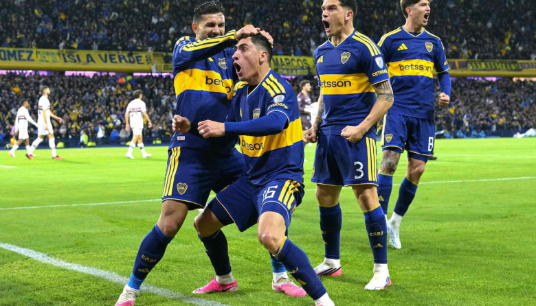 Boca le ganó 1-0 a San Pablo y sacó ventaja en los cuartos de la Sudamericana