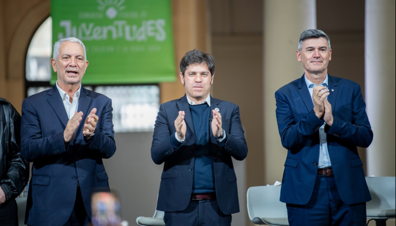 Alak, Kicillof y Passerini cerraron en La Plata el Congreso Federal e Internacional de Juventudes