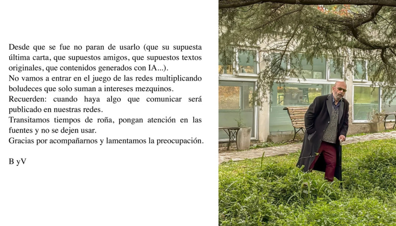 La familia del Indio Solari publicó un comunicado: "Desde que se fue no paran de usarlo"