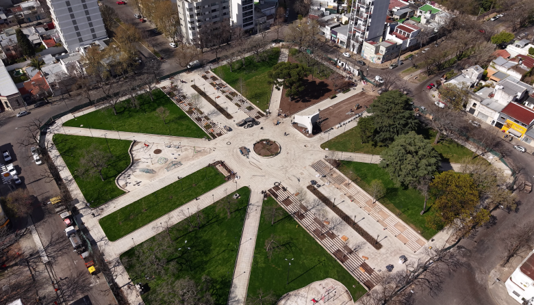 Plaza España de La Plata: el cronograma completo de la inauguración y las actividades del lunes