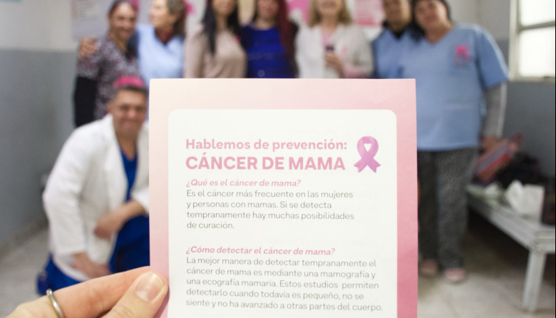 La Plata: habrá jornadas de salud y prevención del cáncer de mama en distintos barrios