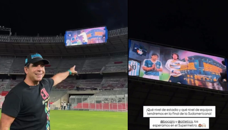Davoo Xeneize tendra una PC para stremear la final de la Sudamericana desde el estadio