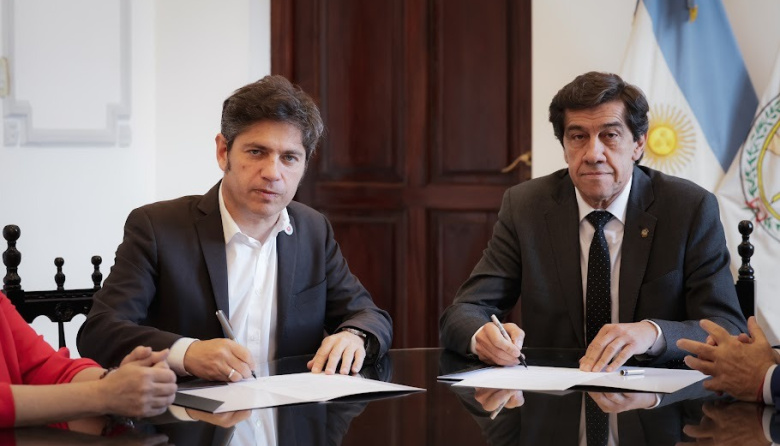 Kicillof y Sadir firmaron un acuerdo de colaboración entre las provincias de Buenos Aires y Jujuy