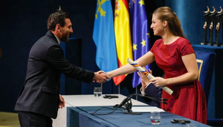 “Su trayectoria irrepetible”: Messi recibió el Premio Princesa de Asturias 2026