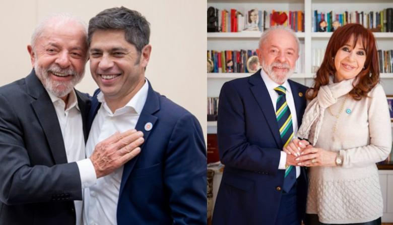Kicillof y Cristina Kirchner celebraron el triunfo de Lula: “Hay otro camino”