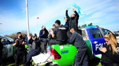 Policías de la provincia organizan nueva protesta