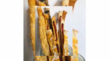 Talitas saborizadas con masa de tarta en 11 minutos