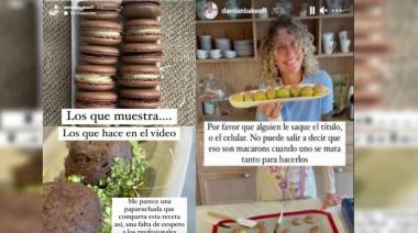 Damián de BakeOff fulminó los macarons de Maru Botana: "que le saquen el título"