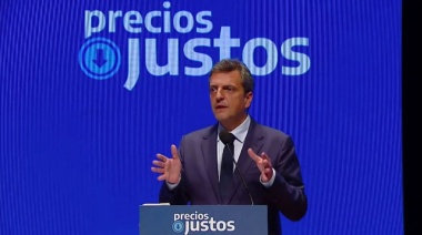 Sergio Massa presentó el programa Precios Justos