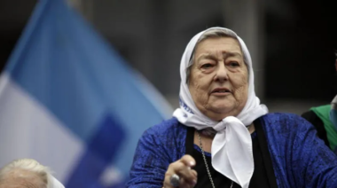 Despiden a Hebe de Bonafini en Plaza de Mayo