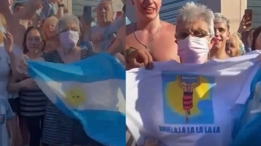 El furor por la "Abuela la la la la la" de la hinchada Argentina