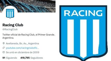Racing utilizó un escudo equivocado en su camiseta