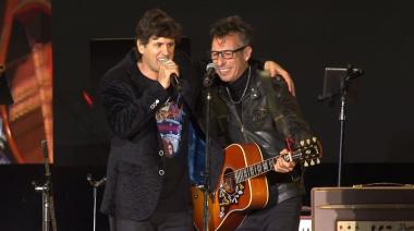 Ciro y Piti Fernandez se reencontraron en el escenario: ¿Vuelven Los Piojos?