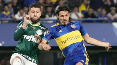 Boca no pudo como local ante Palmeiras y definirá en Brasil