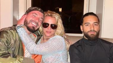 El fin de semana dejó una foto entre Britney Spears, J Balvin y Maluma