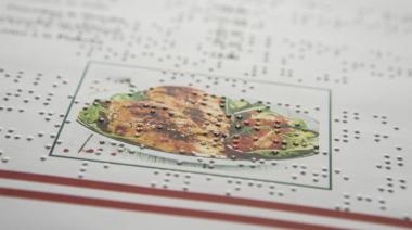 Por la inclusión, estudiantes platenses van a presentar un menú de comida en braille