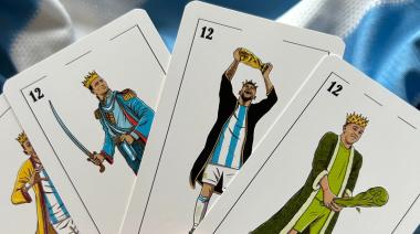 Cartas de truco versión Argentina campeón del mundo: mirá las fotos