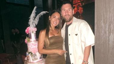 El festejo de cumpleaños de Antonella Rocuzzo en Miami