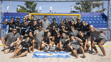 La Selección Argentina de Beach Handball viajará al mundial en China