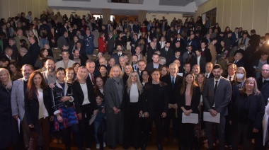 Kicillof y Alak presentes en la asunción de las nuevas autoridades del Colegio de Abogados