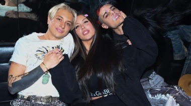 Ca7riel contó que recibió amenazas después de besar a Wanda Nara en el escenario