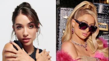 María Becerra forma parte del álbum de Paris Hilton