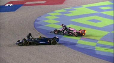 Ocon chocó a Colapinto y lo dejó afuera del GP de Qatar