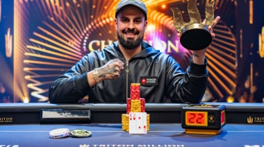 La bestia del póker: Papo MC salió campeón del mundo, se llevó US$12 millones y el brazalete de la WSOP
