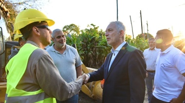Alak dio comienzo a obras clave en Romero y anunció las mejoras que el Municipio hará en San Lorenzo