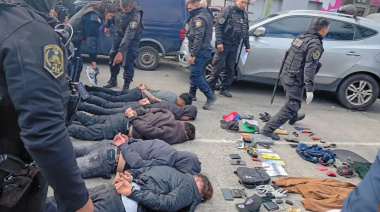 VIDEO. Persecución en La Plata: detuvieron a cinco ladrones tras una serie de entraderas