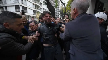Detuvieron a Juan Grabois durante un desalojo en el Instituto Juan Domingo Perón