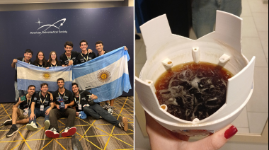 Un satélite, una victoria y un fernet: así festejaron los estudiantes argentinos que ganaron en la NASA