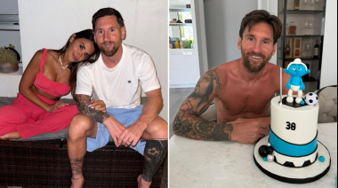 "Feliz cumple, viejito gruñón": el tierno posteo de Antonela Roccuzzo a Lionel Messi en el día de su cumpleaños