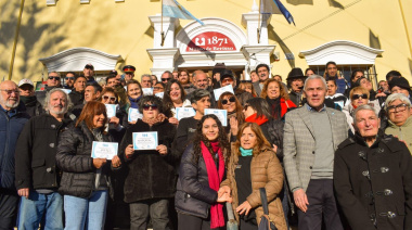 154 años de historia: Berisso conmemoró su aniversario con un emotivo acto en el Museo 1871