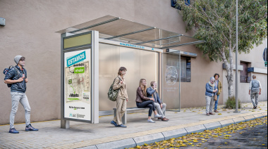 La Plata suma paradas de colectivo inteligentes: nuevo diseño y tecnología para el transporte urbano