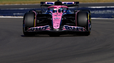 Franco Colapinto tuvo un viernes positivo en Silverstone pese a las limitaciones del Alpine